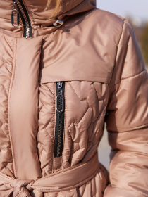 Демісезонна куртка MilaNova модель Куртка К-320 кемел1 Фото