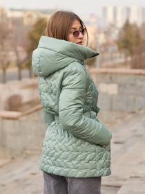 Демісезонна куртка MilaNova модель Куртка К-320 оливка Демісезонна куртка MilaNova модель Куртка К-320 оливка Фото