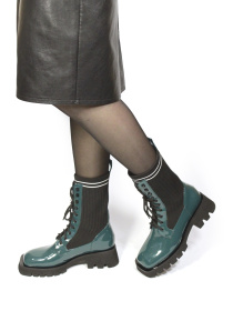 Ботинки It-girl модель H163-B631-2069_green Ботинки It-girl модель H163-B631-2069_green Фото
