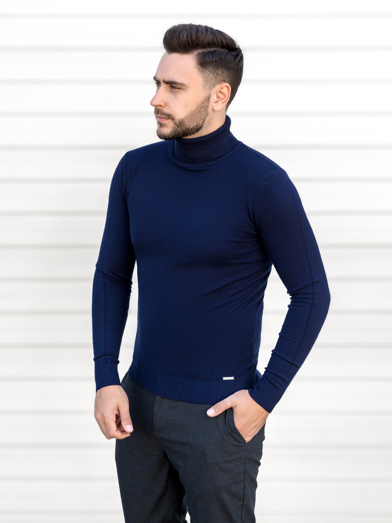 Водолазка Sun's House модель RG-44-golf-sinij Фото