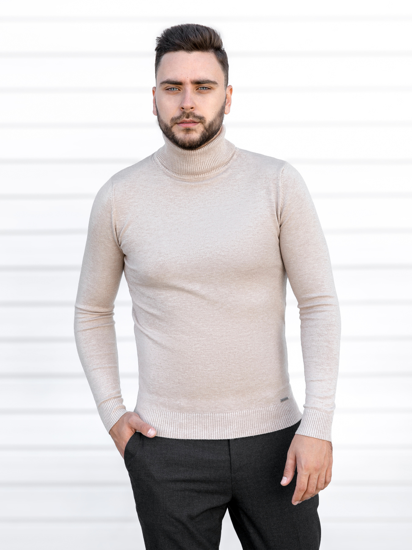 Водолазка Sun's House модель RG-40-golf-bezhevij Фото