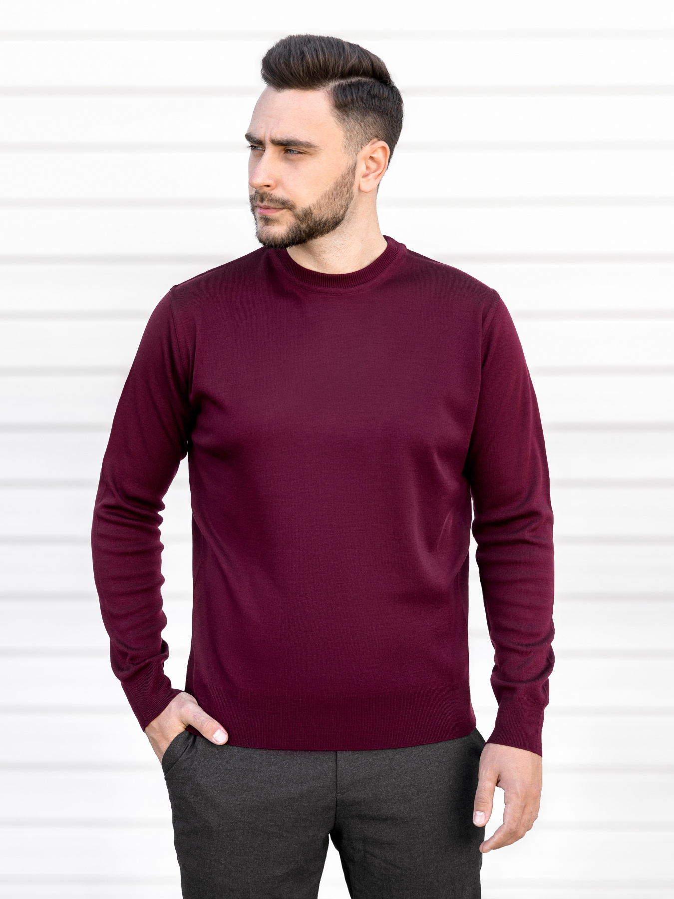 Джемпер Sun's House модель RG-65-svitshot-bordovij Фото