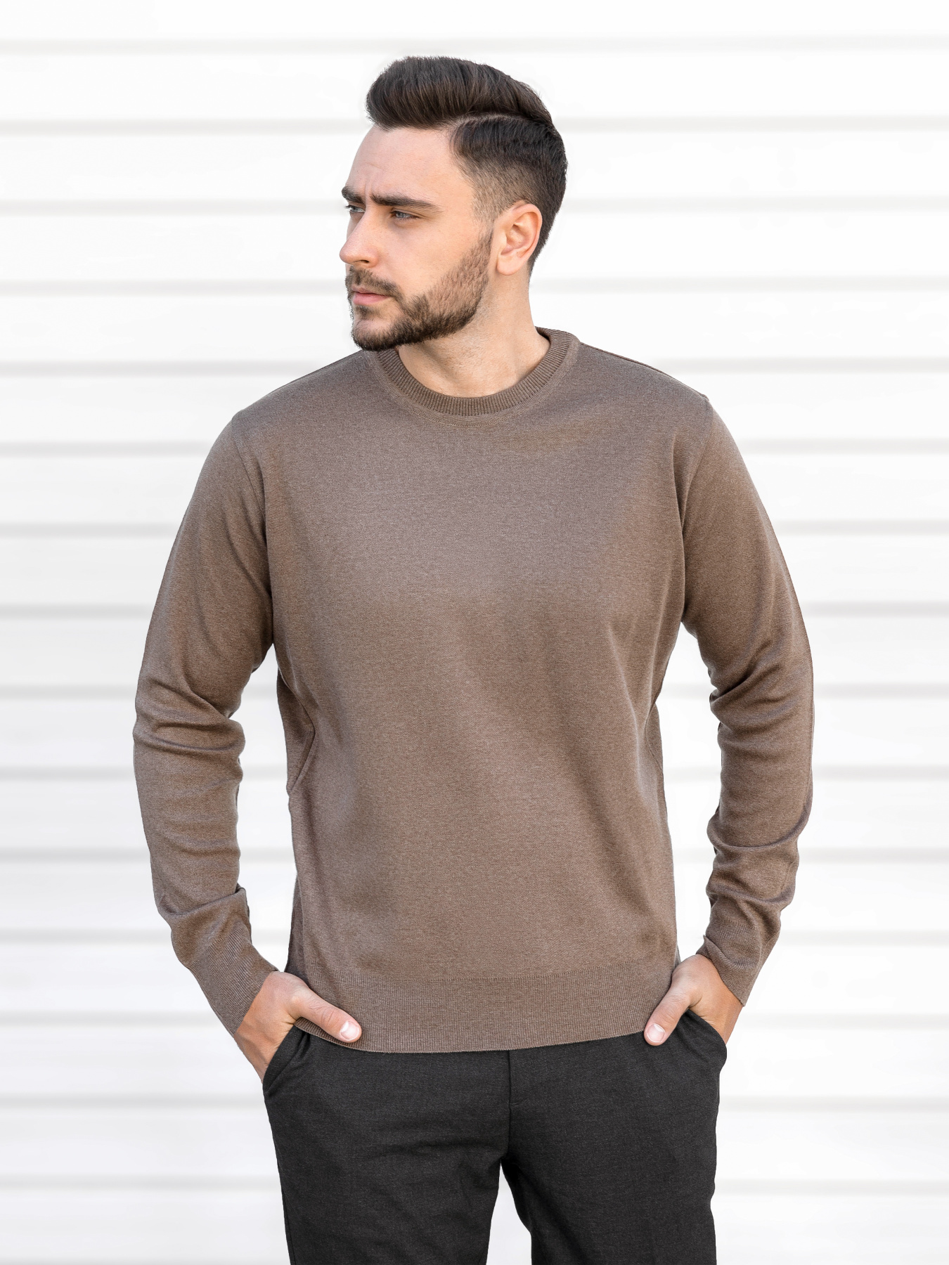 Джемпер Sun's House модель RG-66-svitshot-korichnevij Фото