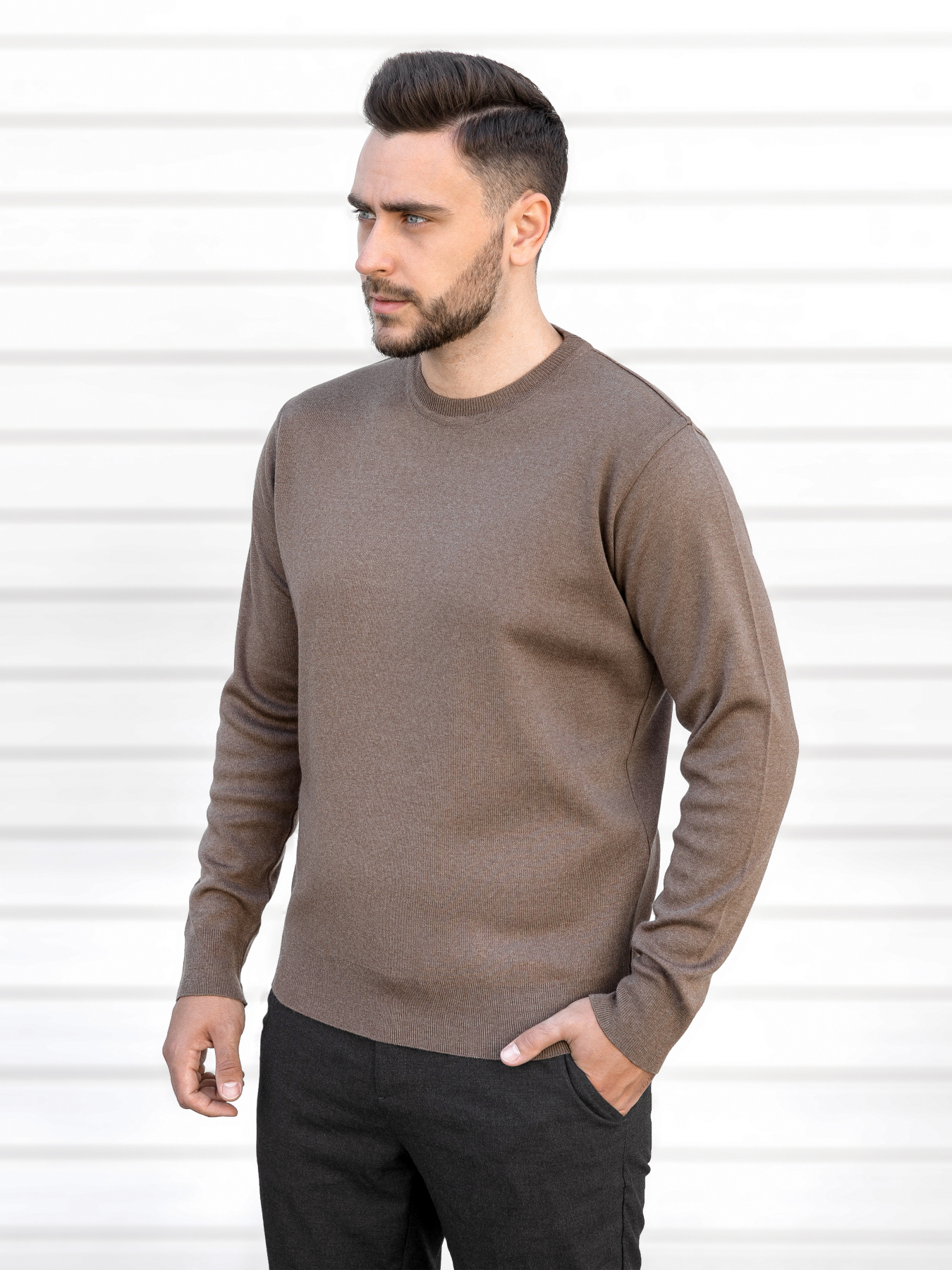 Джемпер Sun's House модель RG-66-svitshot-korichnevij Фото