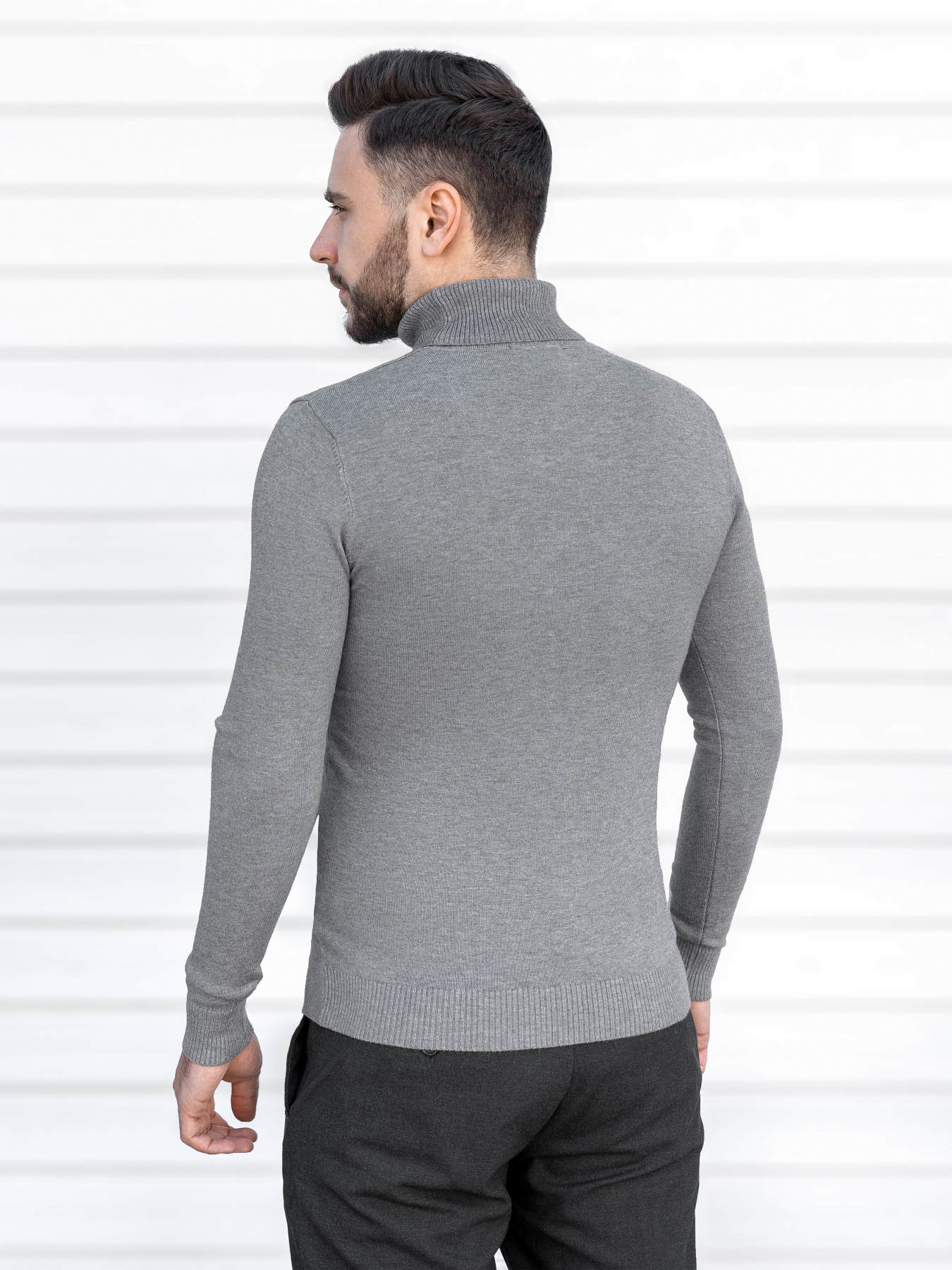 Водолазка Sun's House модель RG-42-golf-sirij Фото