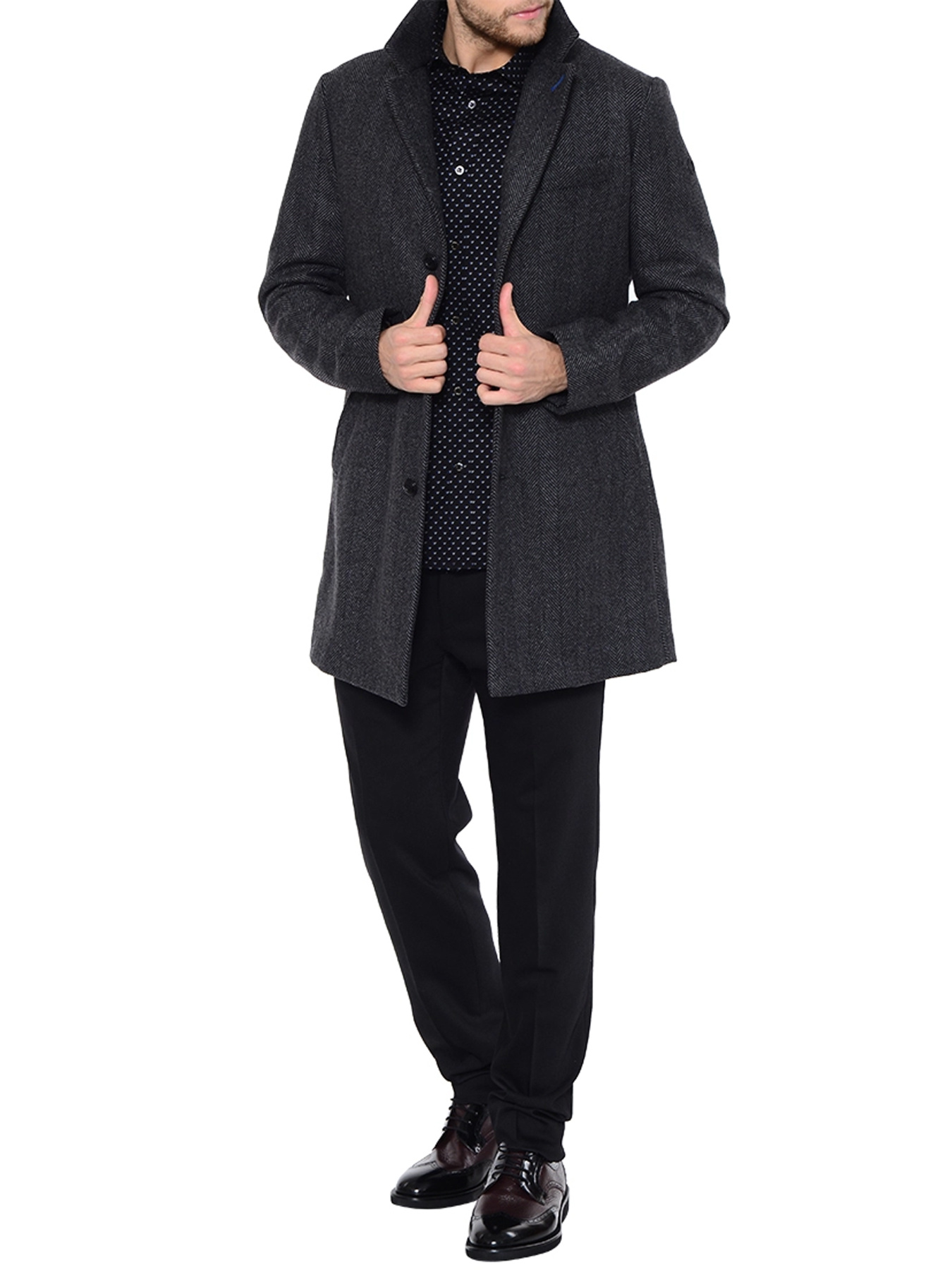 Пальто UP TO BE модель ARSENIO_AG_1017 Фото