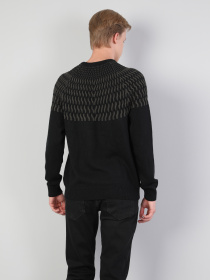 Кофты и свитера Colin’s модель CL1045511_Q1.V1_BLK Фото