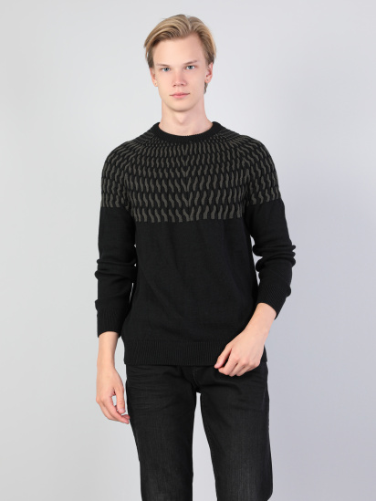 Кофты и свитера Colin’s модель CL1045511_Q1.V1_BLK — фото 4 - INTERTOP