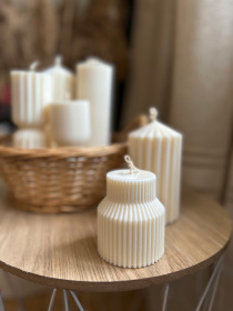 Свеча фигурная "Трапеция" из натурального оливкового воска Candle Design модель 110.1016 Фото