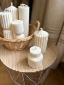 Свеча фигурная "Трапеция" из натурального оливкового воска Candle Design модель 110.1016 Фото