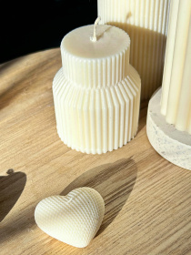 Свеча фигурная "Трапеция" из натурального оливкового воска Candle Design модель 110.1016 Фото