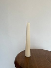 Свічка фігурна "Конус" з натурального оливкового воску Candle Design модель 110.1018 Свічка фігурна "Конус" з натурального оливкового воску Candle Design модель 110.1018 Фото