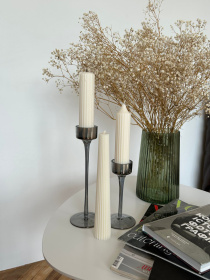 Свічка фігурна "Конус" з натурального оливкового воску Candle Design модель 110.1018 Свічка фігурна "Конус" з натурального оливкового воску Candle Design модель 110.1018 Фото