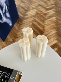 Фигурная свеча "Четырехлистник" из натурального соевого воска Candle Design модель 110.1025 Фото
