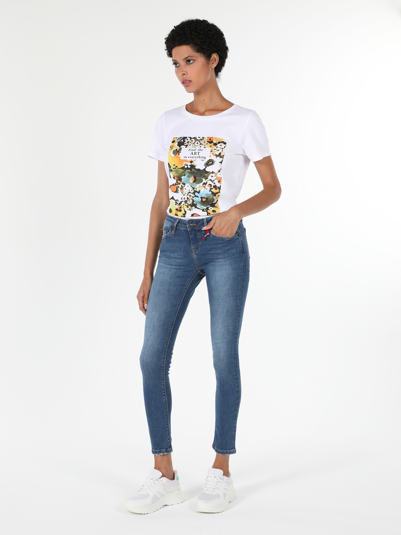 Скинни джинсы Colin’s модель CL1045938_Q1.V1_DN01025 Фото