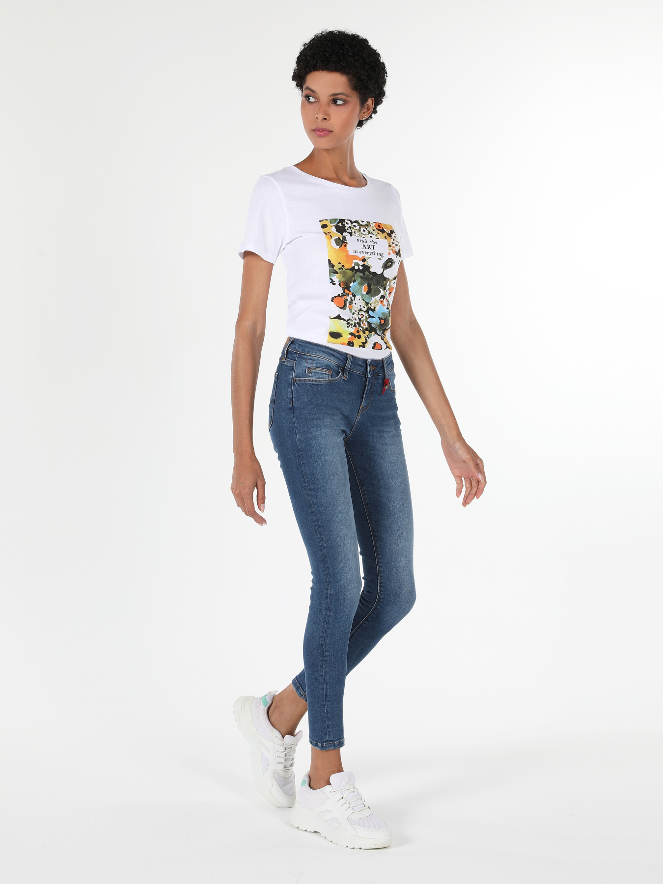 Скинни джинсы Colin’s модель CL1045938_Q1.V1_DN01025 Фото