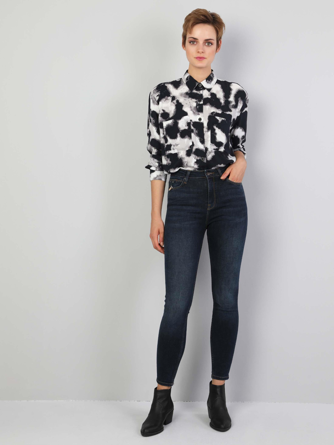 Скіні джинси Colin’s модель CL1046988_Q1.V1_DN03683 Фото