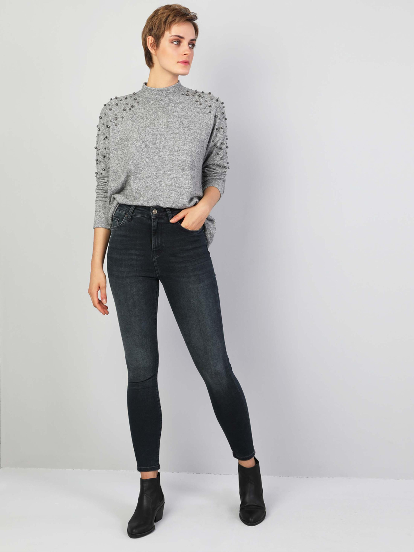 Скинни джинсы Colin’s модель CL1046986_Q1.V1_DN03952 Фото