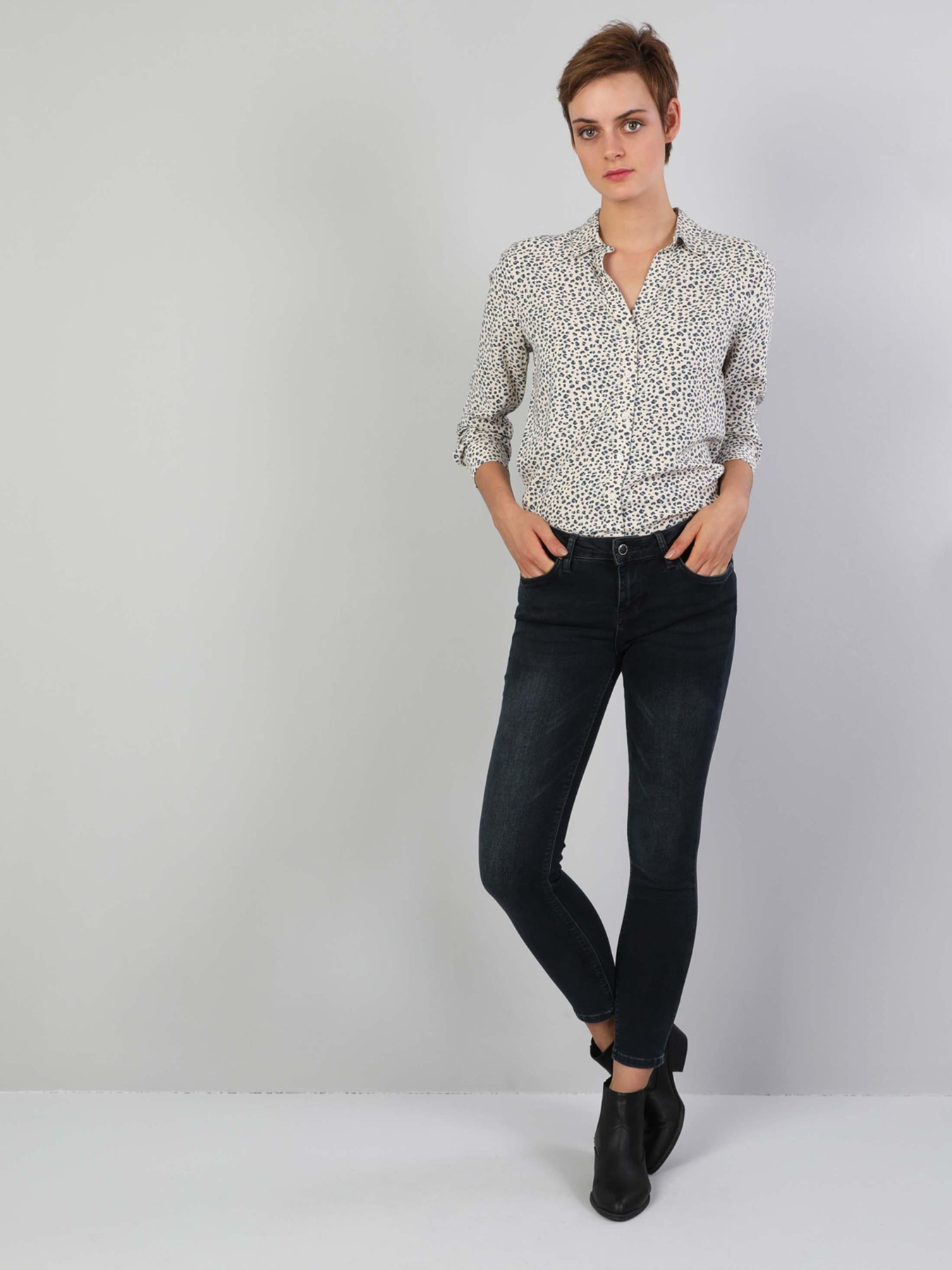 Скіні джинси Colin’s модель CL1047039_Q1.V1_DN40686 Фото