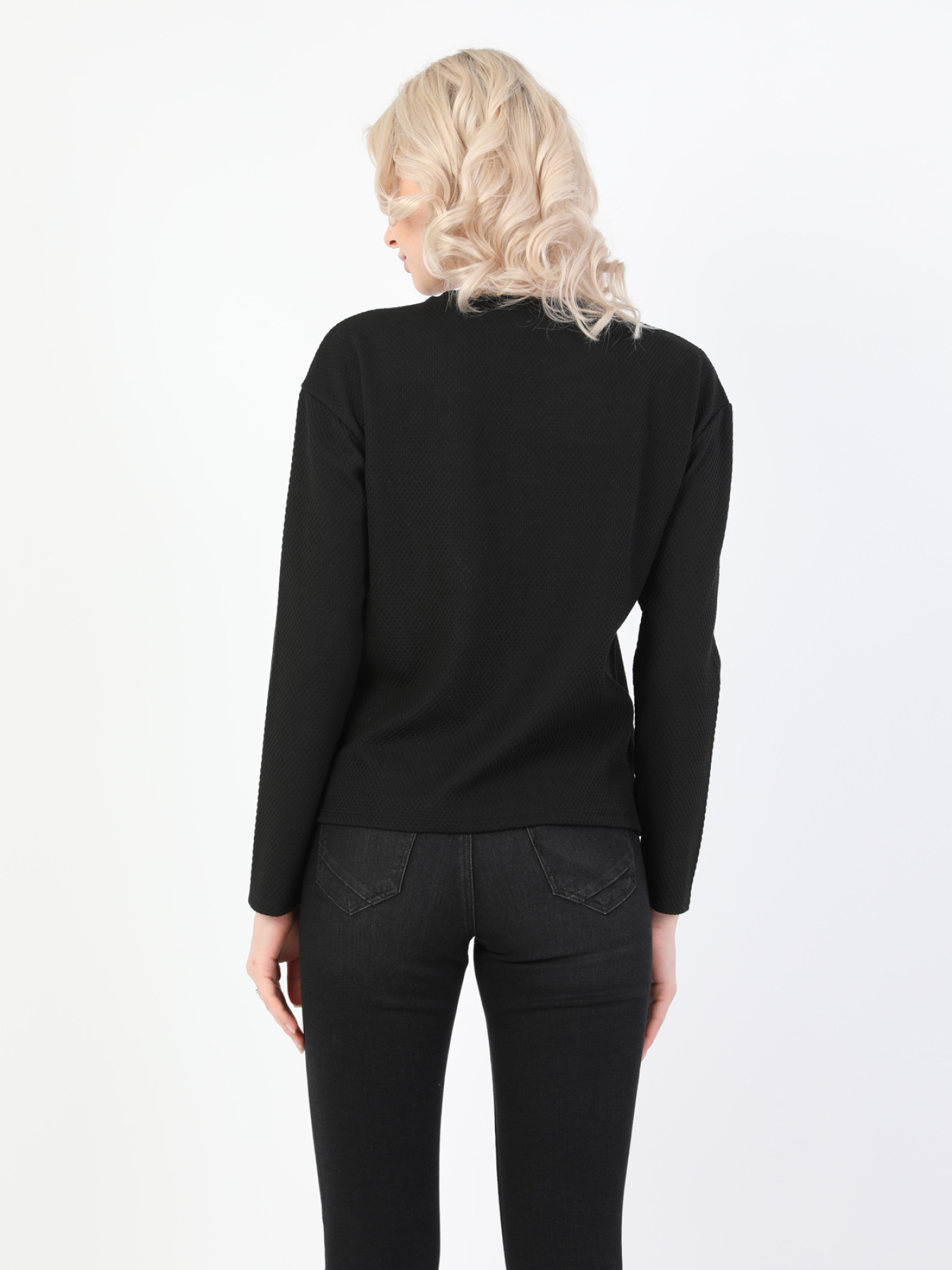 Кофты и свитера Colin’s модель CL1046566_Q1.V1_BLK Фото