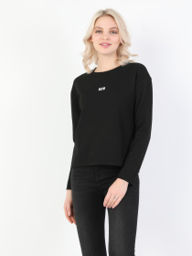 Худи и свитшоты Colin’s модель CL1046566_Q1.V1_BLK Фото