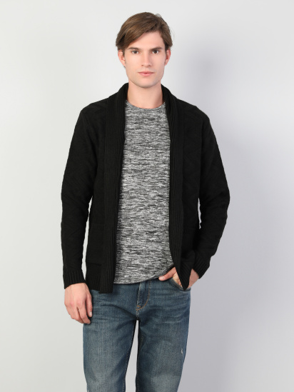 Кофты и свитера Colin’s модель CL1045874_Q1.V1_BLK — фото 4 - INTERTOP