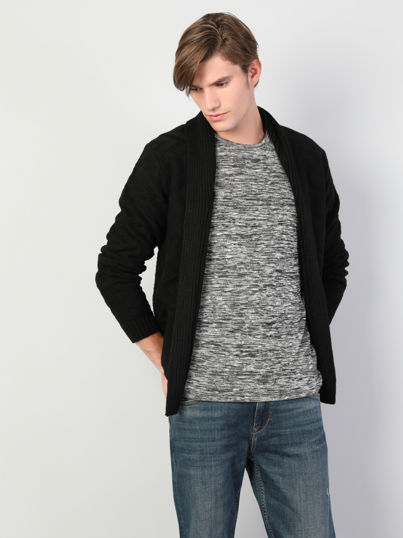 Худи и свитшоты Colin’s модель CL1045874_Q1.V1_BLK Фото