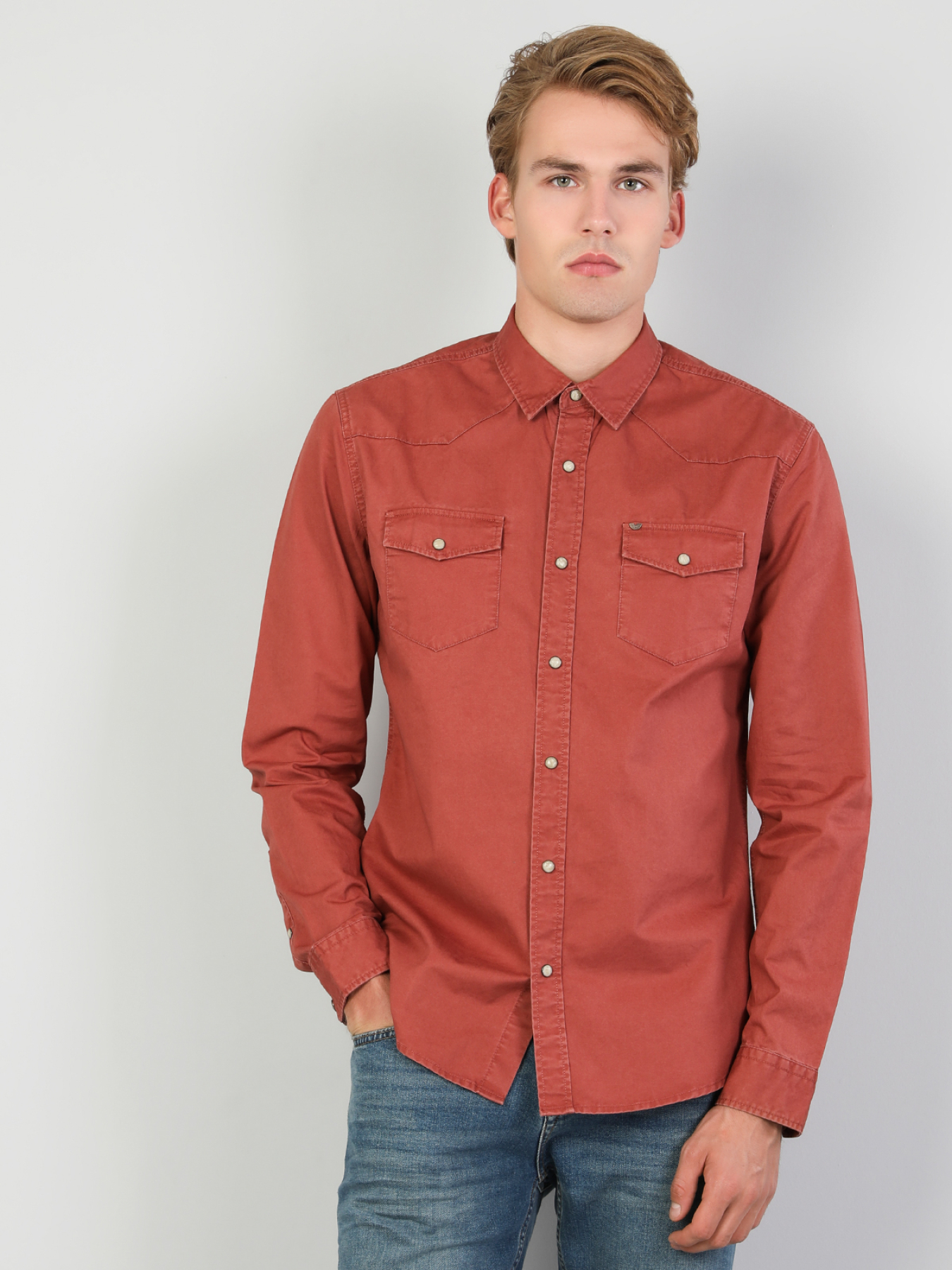 Сорочки Colin’s модель CL1046446_Q1.V1_BRC Фото