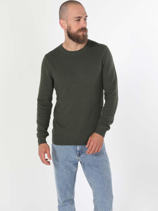 Кофты и свитера Colin’s модель CL1046786_Q1.V1_KHA Фото