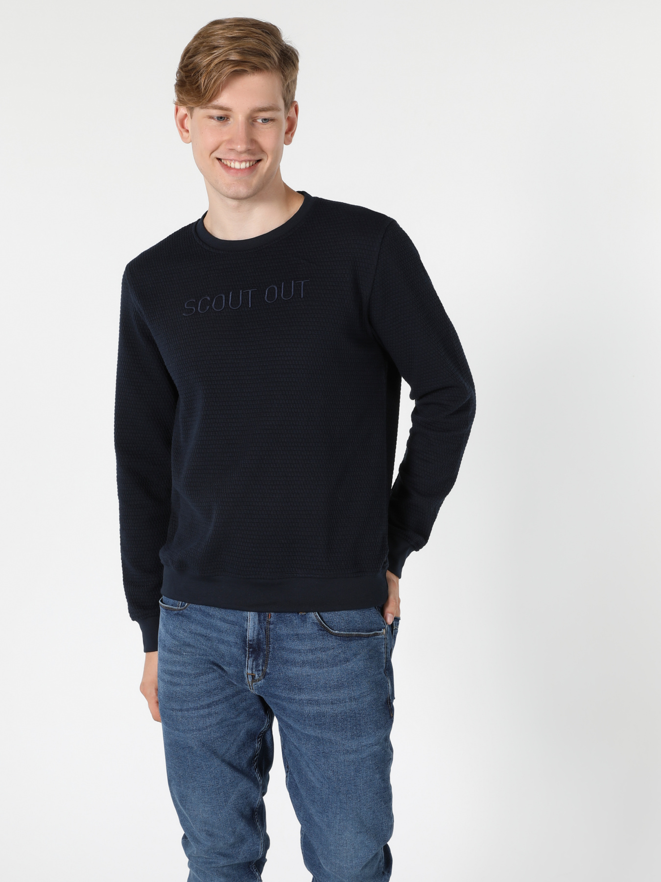 Худи и свитшоты Colin’s модель CL1046287_Q1.V1_NAV Худи и свитшоты Colin’s модель CL1046287_Q1.V1_NAV Фото