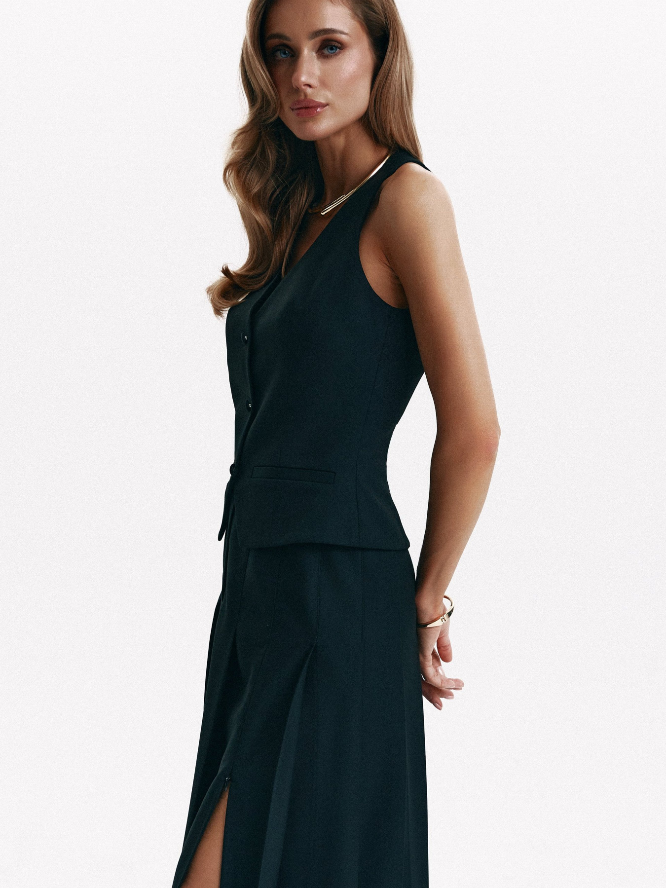 Жилет классический Gepur модель 47665 Фото