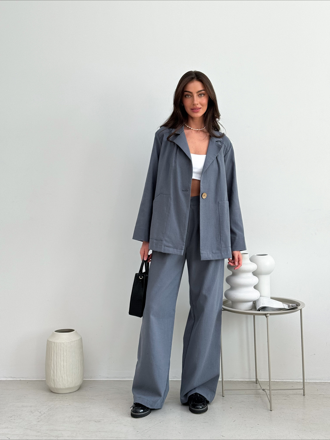 Штани палаццо ART KNIT модель 37428 Фото