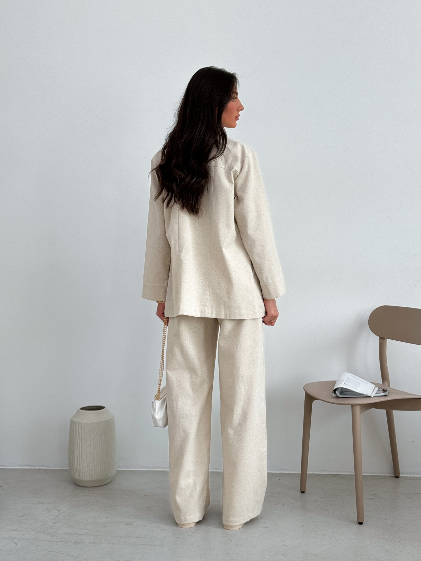 Штани палаццо ART KNIT модель 37432 Фото