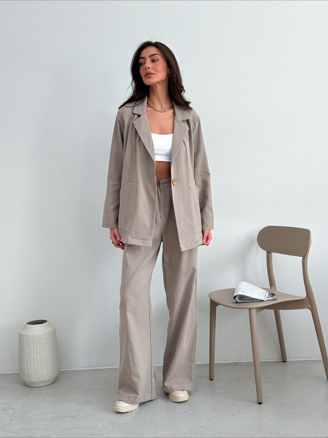 Пиджак ART KNIT модель 37253 Фото