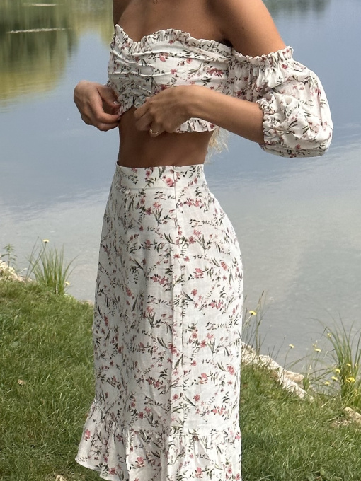 Спідниця міді Shape of Angel модель 298704539 Фото