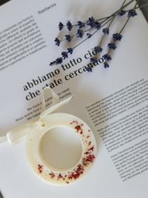 Ароматичне саше кільце "Півонія", аромат - сухоквіти (Півонія), з натурального соєвого воску Candle Design модель 160.2024 Ароматичне саше кільце "Півонія", аромат - сухоквіти (Півонія), з натурального соєвого воску Candle Design модель 160.2024 Фото