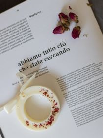 Ароматичне саше кільце "Півонія", аромат - сухоквіти (Півонія), з натурального соєвого воску Candle Design модель 160.2024 Ароматичне саше кільце "Півонія", аромат - сухоквіти (Півонія), з натурального соєвого воску Candle Design модель 160.2024 Фото