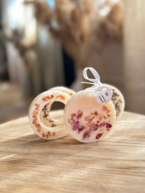 Ароматичне саше кільце "Півонія", аромат - сухоквіти (Півонія), з натурального соєвого воску Candle Design модель 160.2024 Ароматичне саше кільце "Півонія", аромат - сухоквіти (Півонія), з натурального соєвого воску Candle Design модель 160.2024 Фото