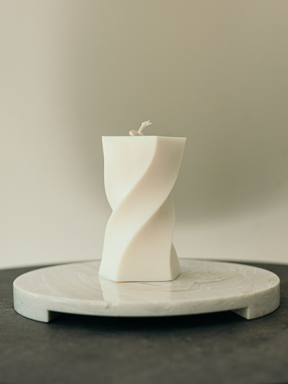 Candle Design ­Свічка фігурна "Геометрія" з натурального соєвого воску модель 110.1022 — фото 5 - INTERTOP
