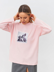 Лонгслив Romashka Вайб модель 207023102011 Лонгслив Romashka Вайб модель 207023102011 Фото