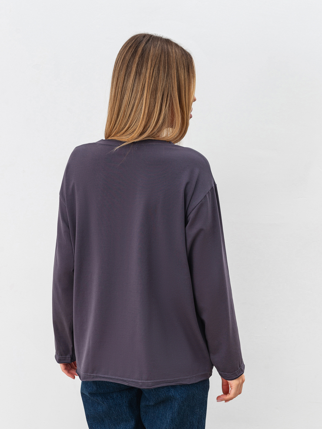 Лонгслив Romashka Вайб модель 207023102081 Лонгслив Romashka Вайб модель 207023102081 Фото