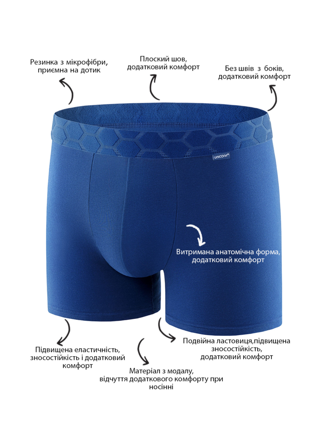 Труси Uniconf модель BBM62RDB Фото