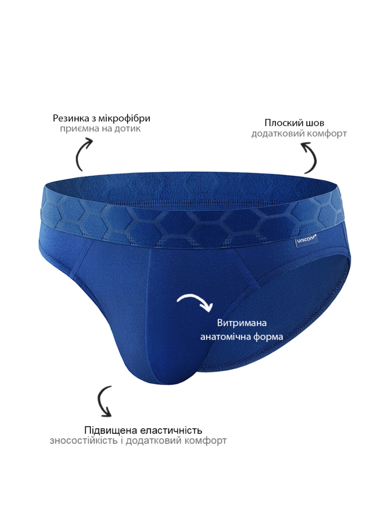 Трусы Uniconf модель UPB40RDB Трусы Uniconf модель UPB40RDB Фото