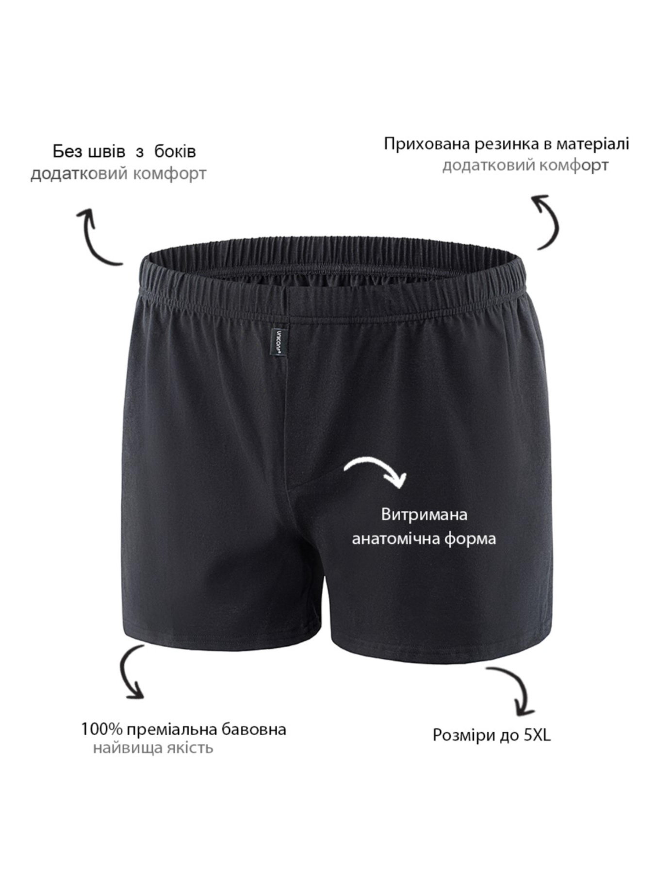 Набір трусів Uniconf модель BB117M Фото