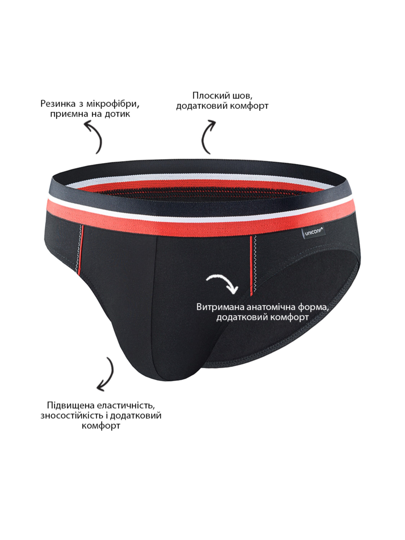 Труси Uniconf модель UNB48RB Фото