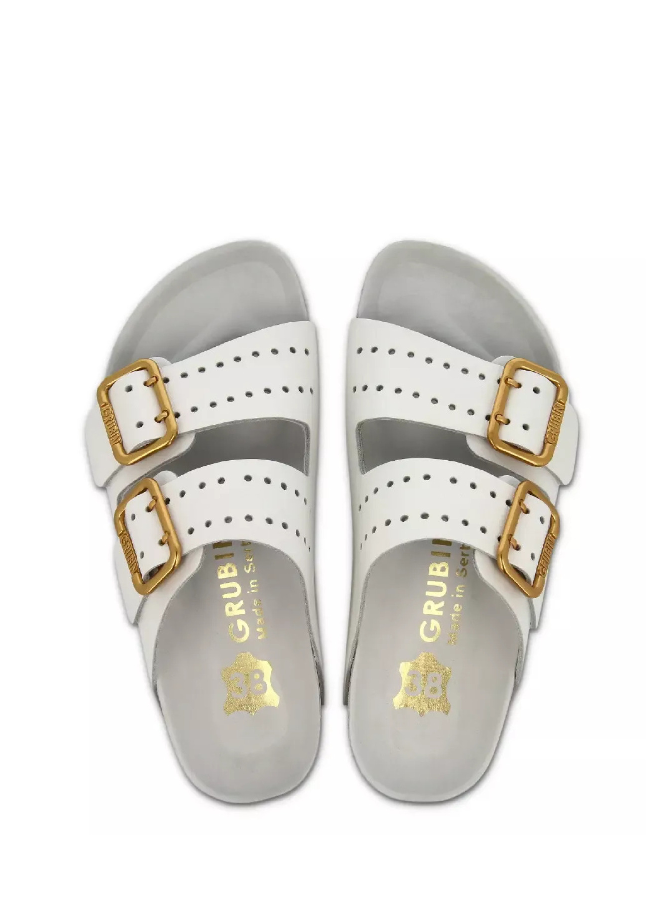 Шльопанці Grubin модель gr-336365_white Фото