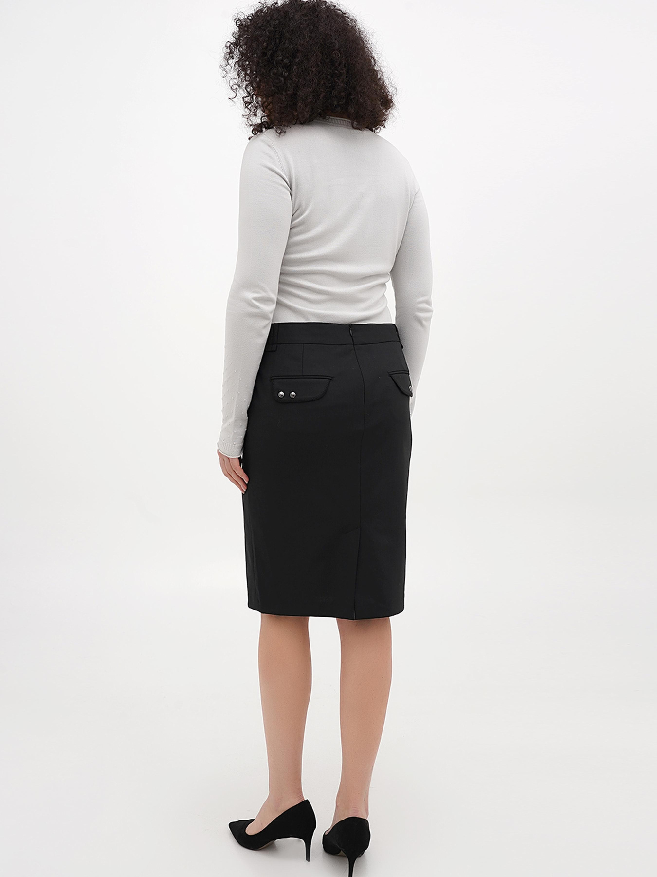 Спідниця міді Sassofono модель A271-CL-4045 Фото