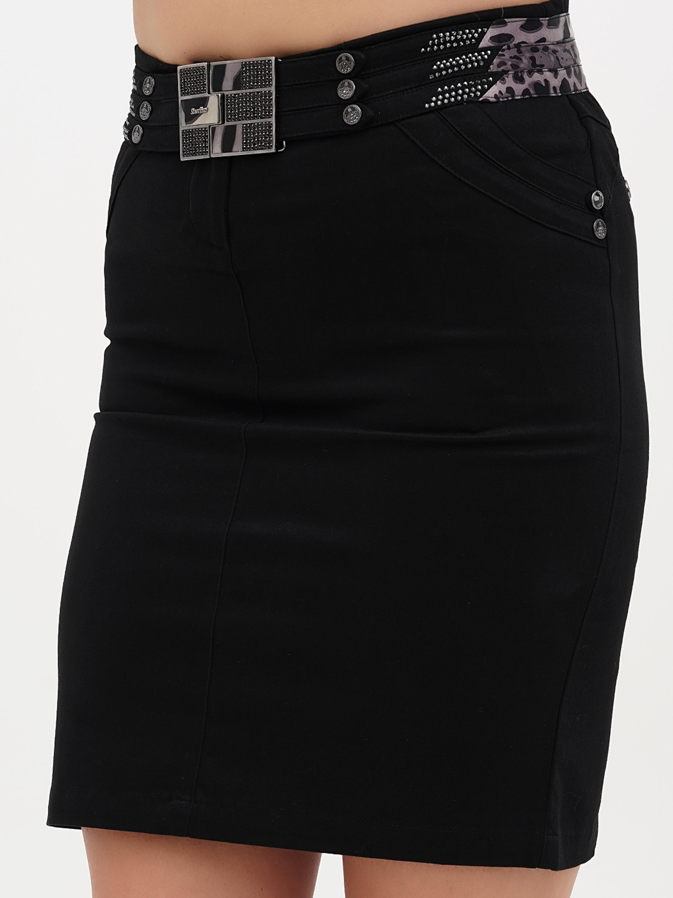 Юбка мини Sassofono модель A271-SF-4046 Фото