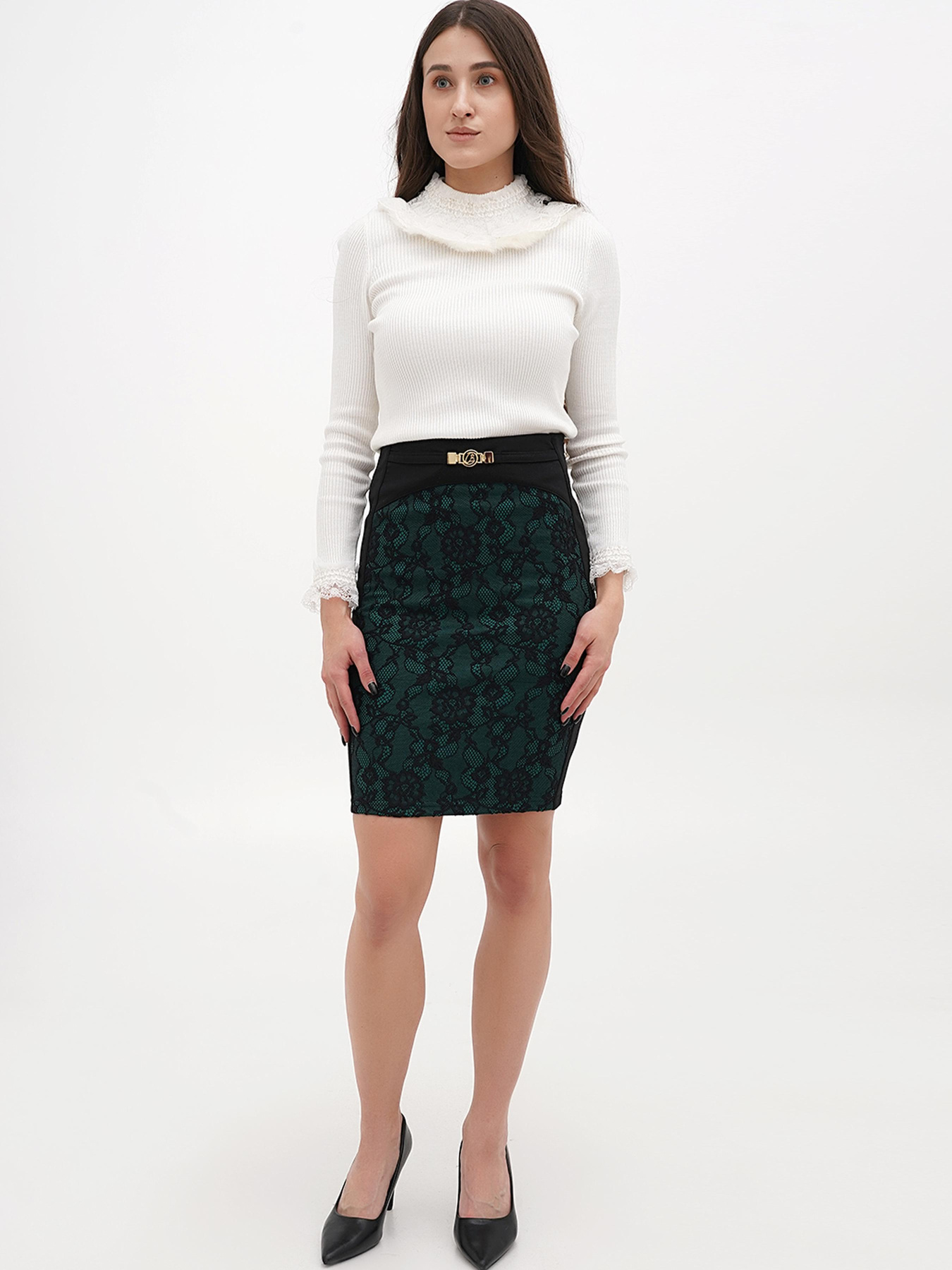 Спідниця міні Sassofono модель A271-SC-4057 Фото