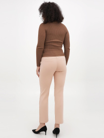 Штани повсякденні Sassofono модель A271-SF-4086_пудра Фото